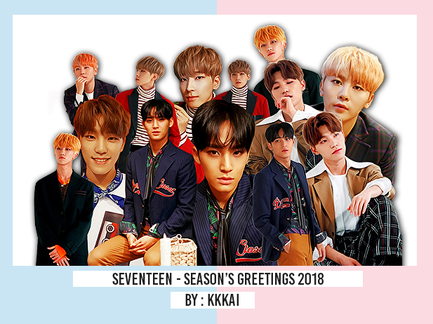 86/ Seventeen-Season's Greetings - PNG Render Pack by kkkai