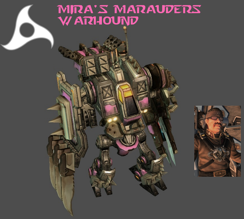 StarCraft 2 - Mira's Marauders Warhound by HammerTheTank