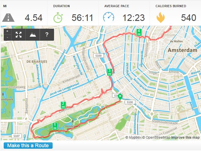Amsterdam Run June 2016 by treborillusion