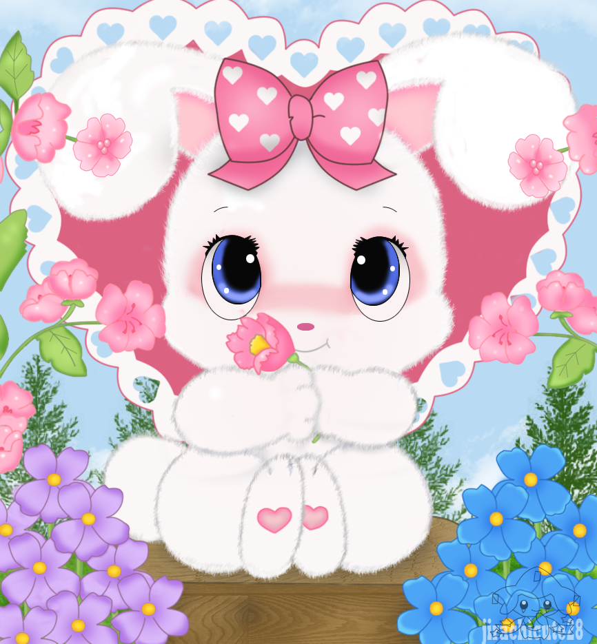 Pink Bunny by Nekuchi on DeviantArt | Pink, Bunny, Anime