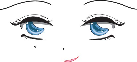 Anime girl eyes by RinRin-Ludoji18 on DeviantArt