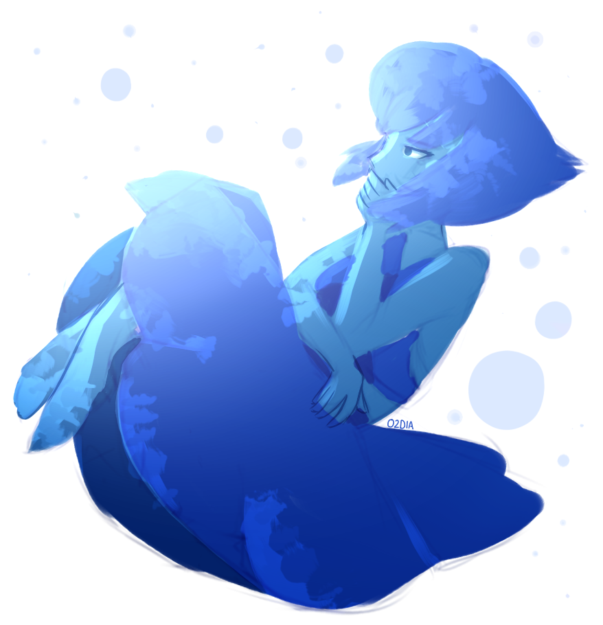 this is unfinished and lazy and also like the fifth lapis ive drawn this week i need to stop