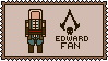 Assassin's Creed stamp | Edward Fan by Lazorite