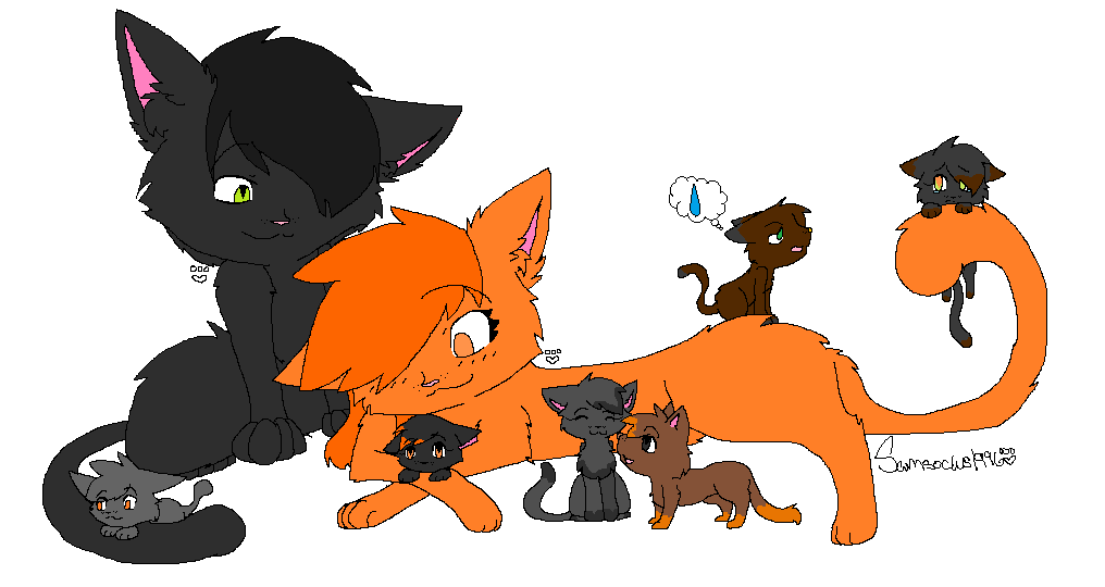 Scp682 and Scp999's Cat family by ChipsterTool on DeviantArt
