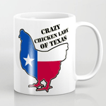 Crazy Chicken Lady of Texas Mug