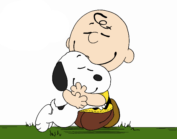 Charlie Brown Hugging Snoopy by BradSnoopy97 on DeviantArt
