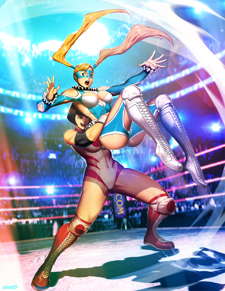 Street Figther Unlimited 7 Cover R Mika By Genzoman On Deviantart