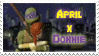 TMNT-DonniexApril Stamp by FlashyFashionFraud