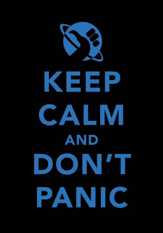 Resultado de imagen de keep calm don't panic