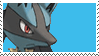 Lucario Fan stamp by Milestailsprower2991