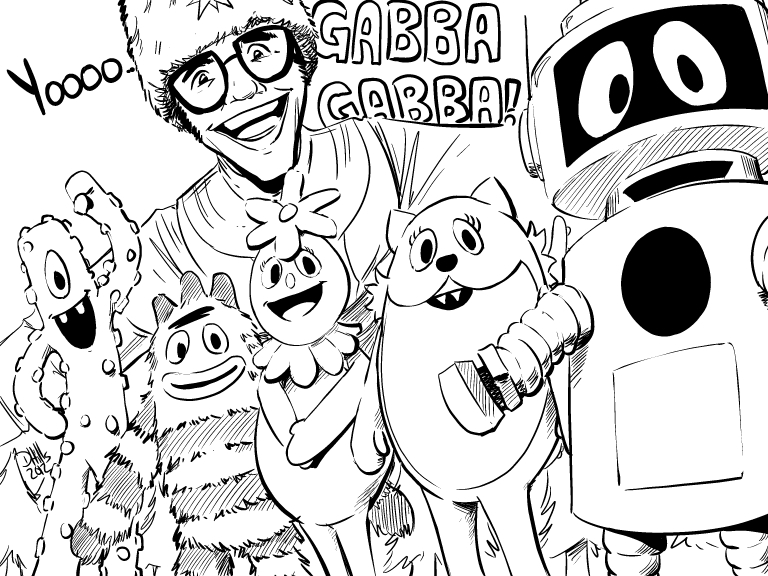 Yo Gabba Gabba by DougHills on DeviantArt