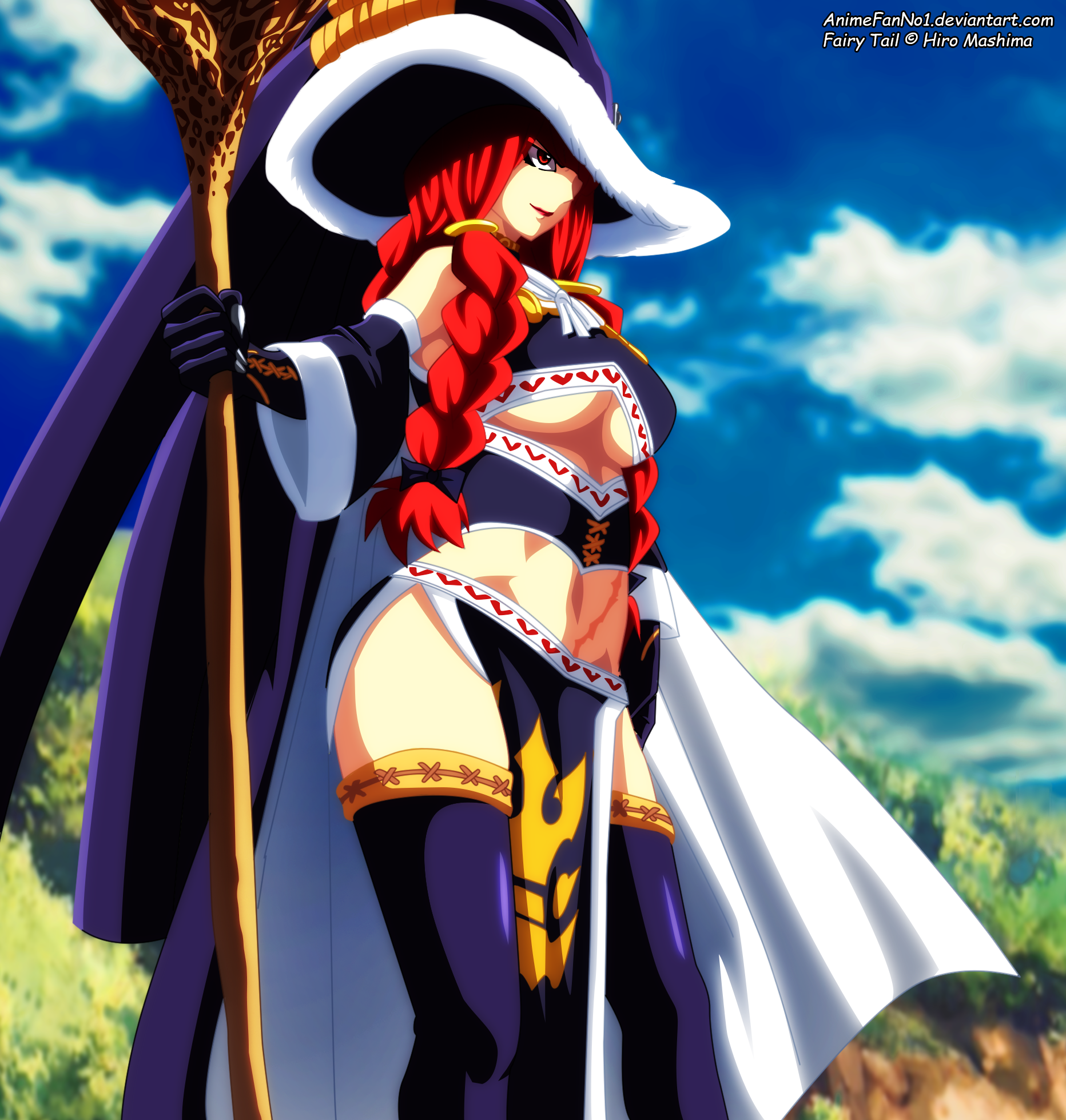 Fairy Tail - Eileen confronts Erza by AnimeFanNo1 on ...