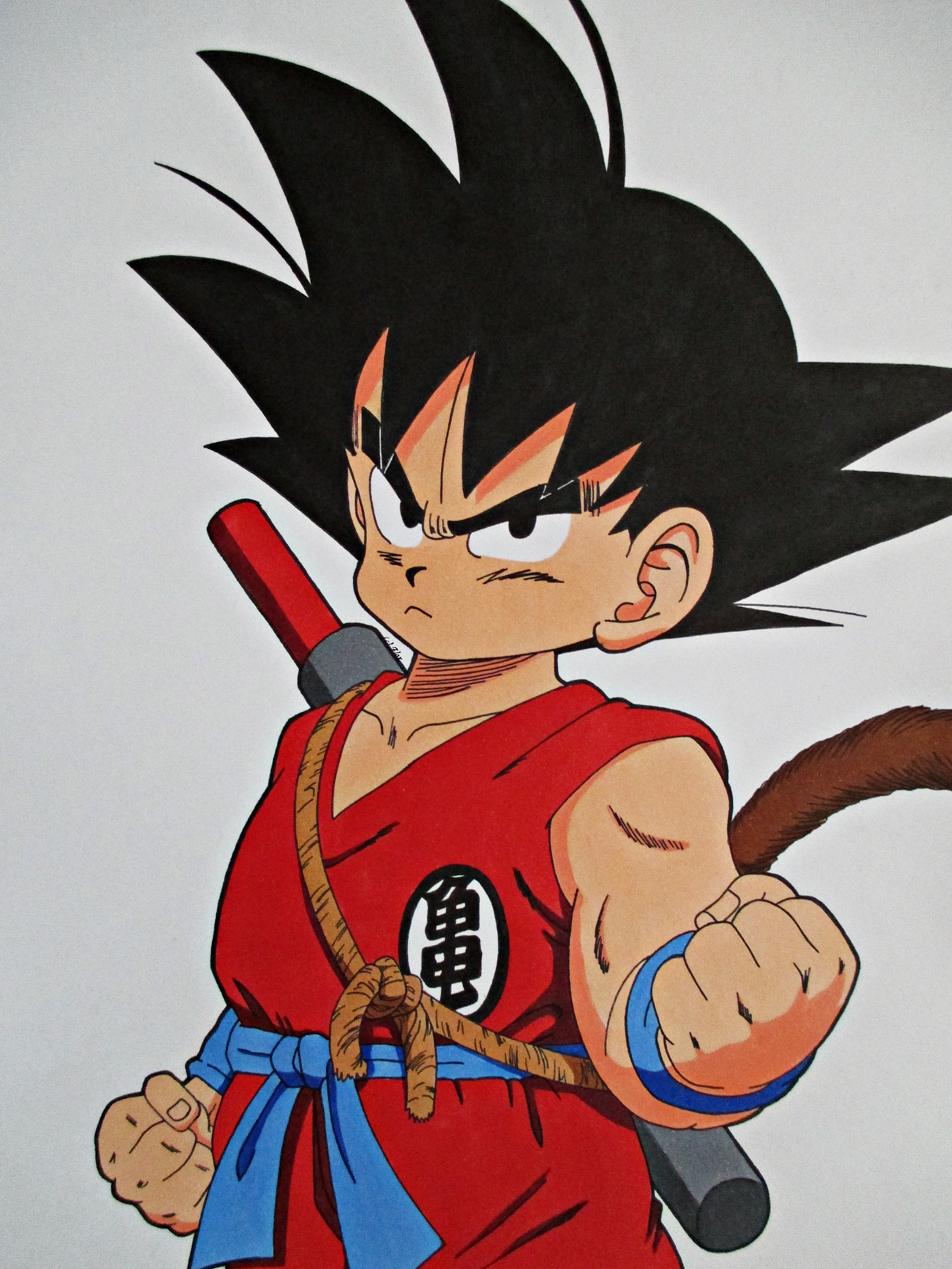 The Little Hero - Kid Goku by SakakiTheMastermind on ...