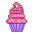 Sparkley Cupcake by daniesque