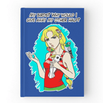 My other half hardcover journal