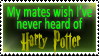 1st Stamp: Harry Potter by UnNuRmAlxD