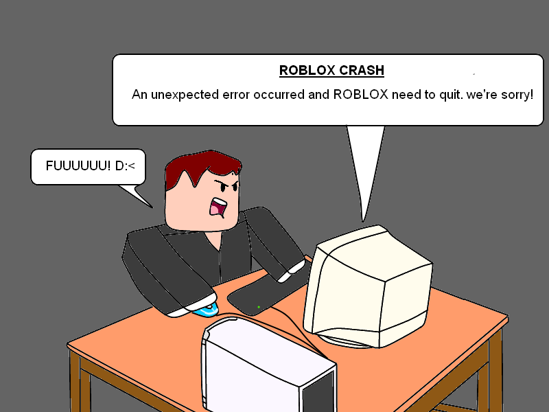 ROBLOX CRASH -_-' by ariq333 on DeviantArt