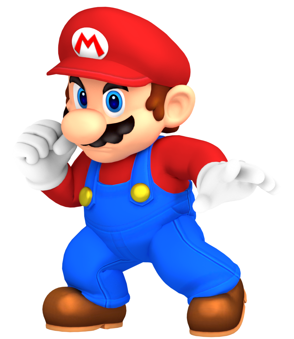 Mario Super Smash Bros. 4 Pose (Redone) by Nintega-Dario on DeviantArt