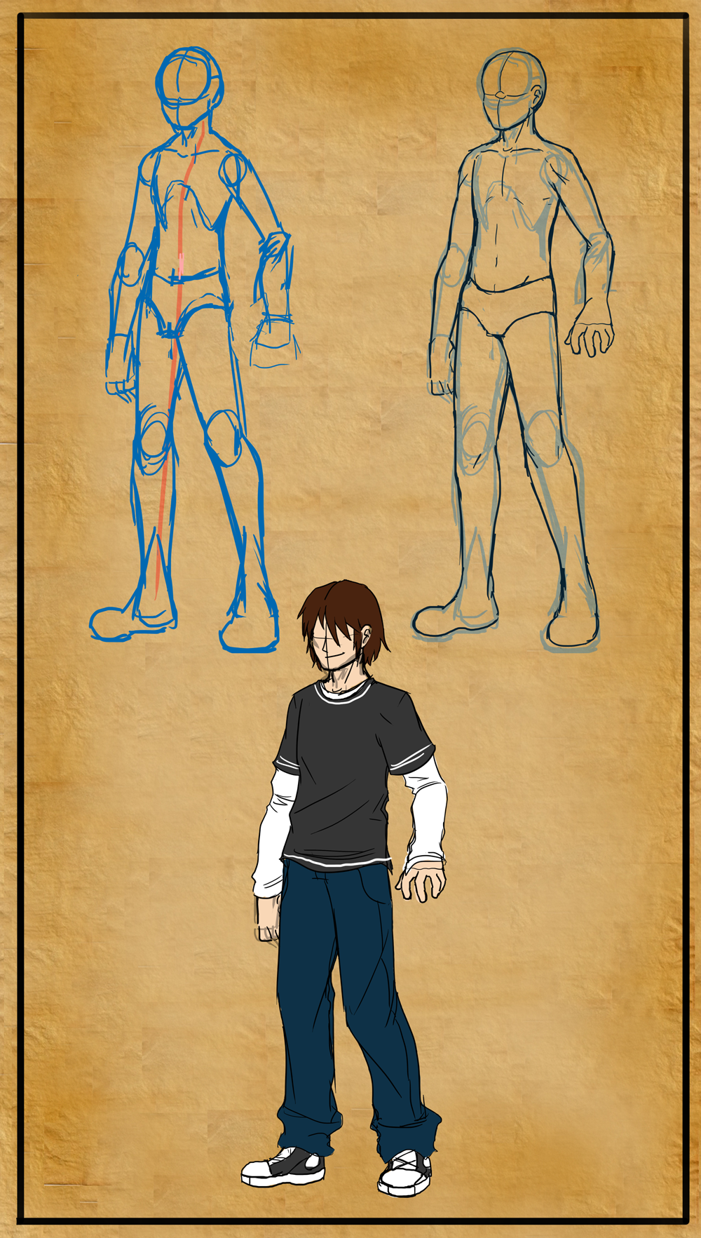 Male teenager anatomy by Master-sweez on DeviantArt