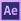 Adobe After Effects CS6 Icon mini