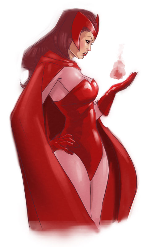 Scarlet Witch by pungang