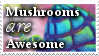 Mushroom Stamp by Ag-Cat