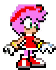 Amy in Sonic 1 Sprite Sheet by E-122-Psi on DeviantArt
