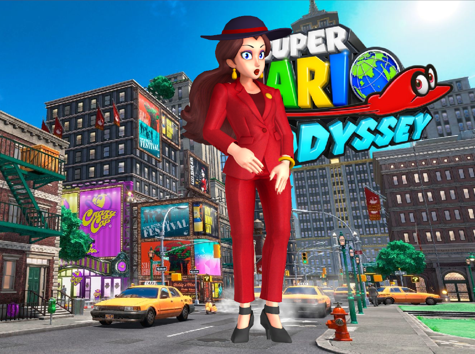 Pauline (Mayor) - Super Mario Odyssey by Hakirya on DeviantArt