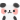 Panda: bow by 1opunny