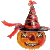 Pumpkin Hat crazy Icon (animation)