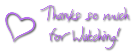 Thank you for watching - heart FREESTUFF by AStoKo