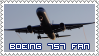 Boeing 757 Fan Stamp by Seluryar