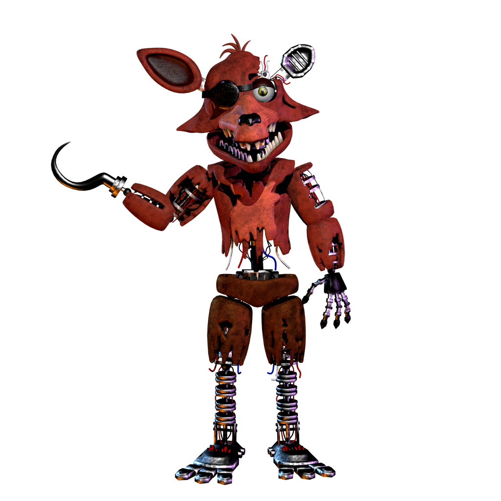 Withered Foxy Pixel Art