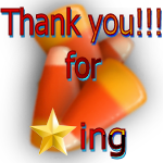 Thank You for Faving Candy Corn by LA-StockEmotes