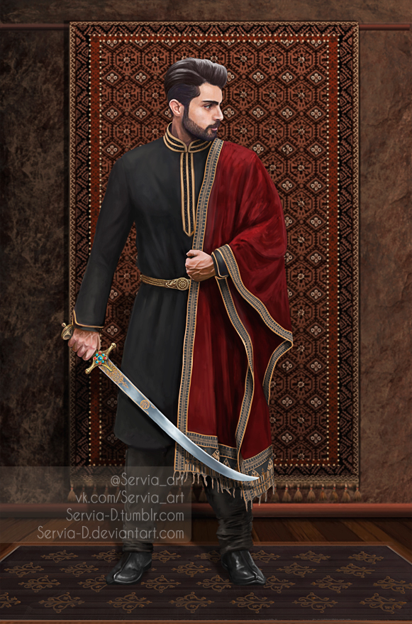 Balochi man portrait. by Servia-D on DeviantArt