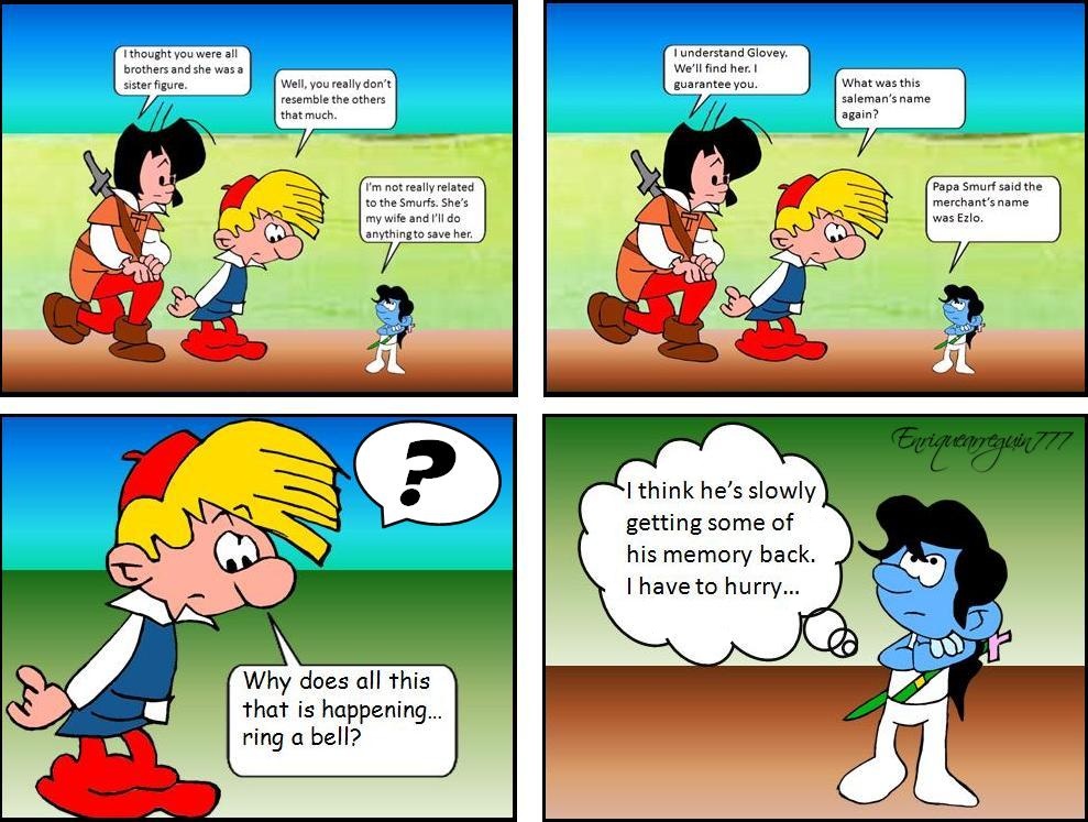 The Smurf Piper Comic Sample by EnriqueArreguin777 on DeviantArt