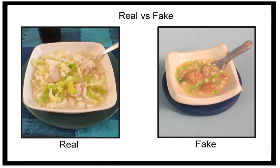 Real vs. Fake - Pozole by mieame on DeviantArt