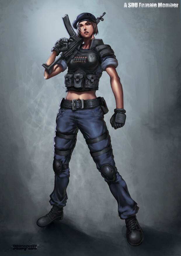Military - Female SDU Agent by reaper78 on DeviantArt