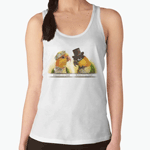 Mr & Mrs Caique Realistic Painting Tank Top
