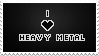 Heavy metal -stamp- by KIngBases