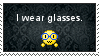 Glasses Stamp by NurseRabs