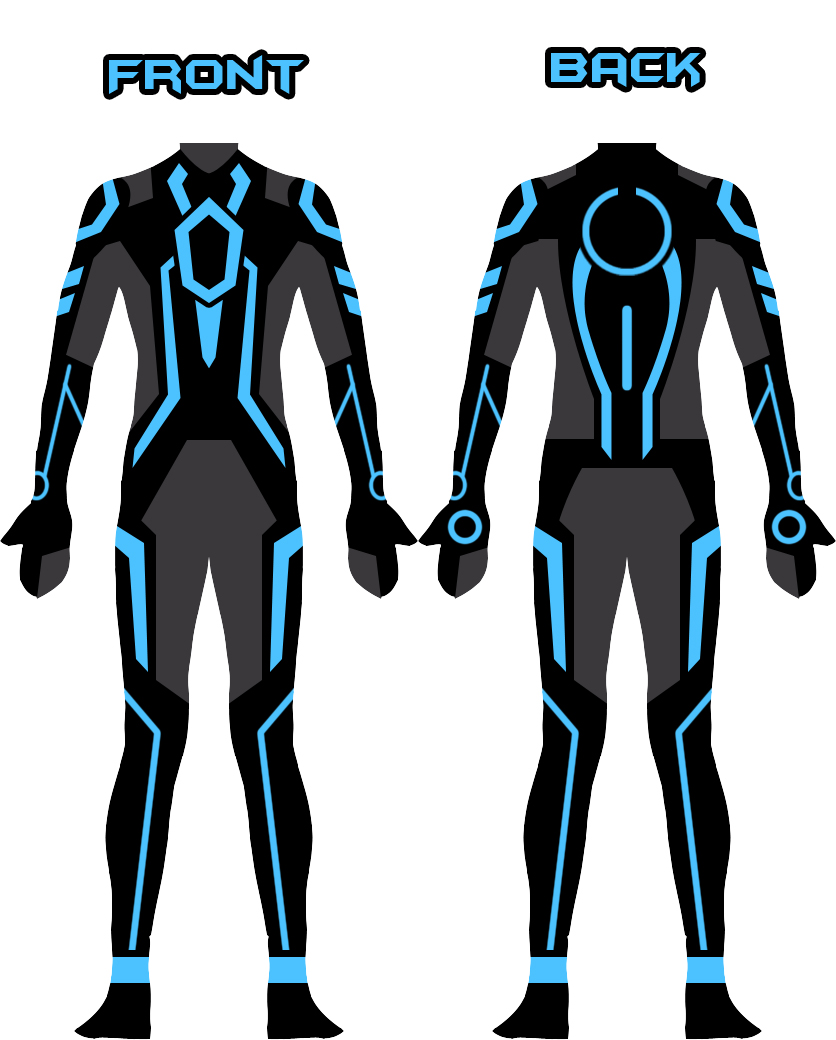 My new Tron suit design by Xelku9 on DeviantArt