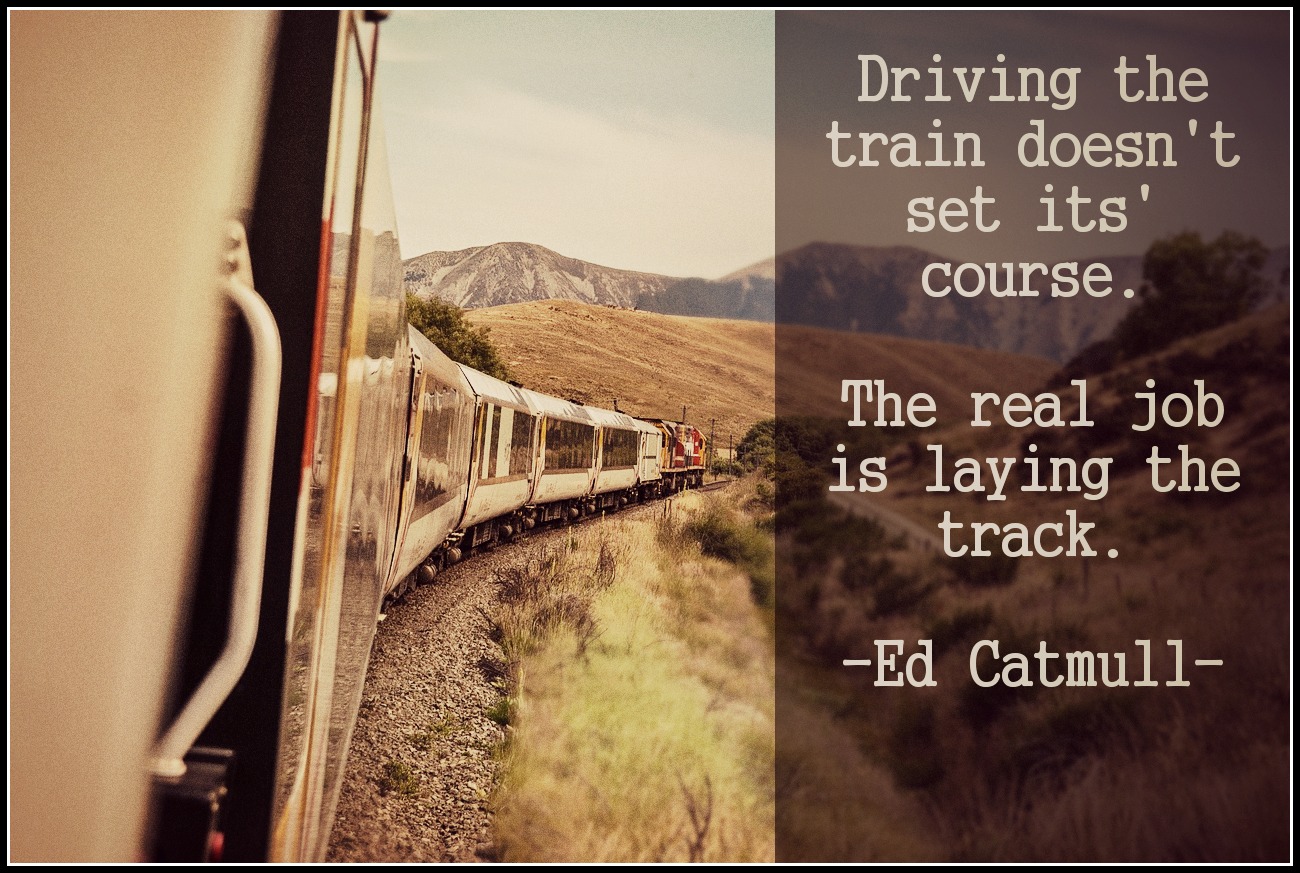 The Train Track of Life Quote by RMS OLYMPIC