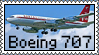 Boeing 707 Stamp by AllientGuppy