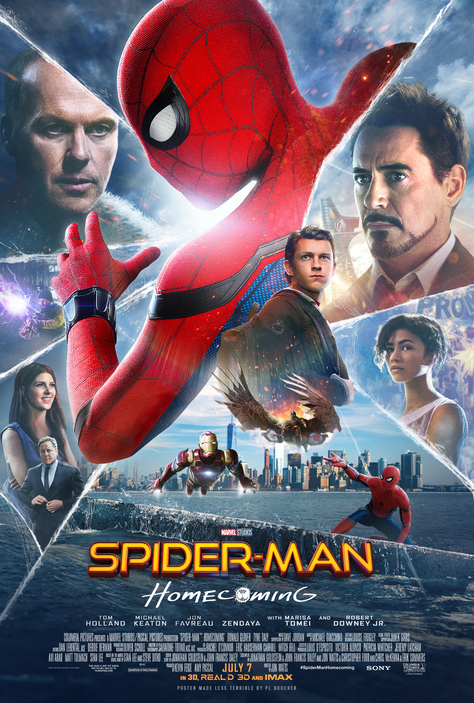 Image result for spider-man homecoming movie poster 2017