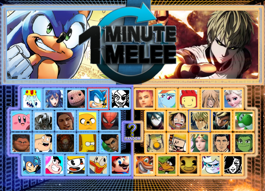My One Minute Melee Roster by scoobymcsnack on DeviantArt