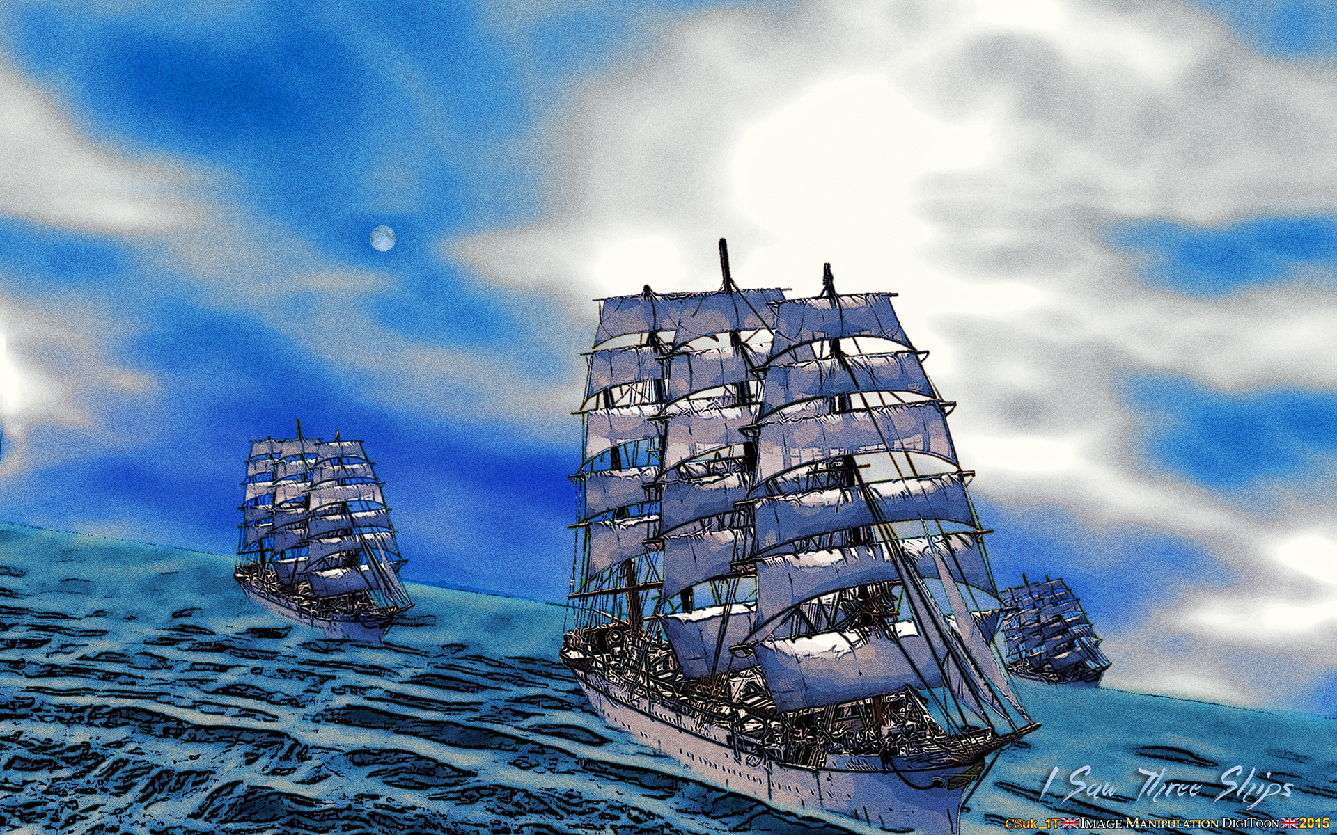 I SAW THREE SHIPS (Come sailing in) by CSuk-1T on DeviantArt