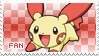 Plusle Fan Stamp by Skymint-Stamps
