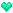 turquoise heart bullet