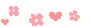 Flowers and hearts - Pixel divider F2U - right